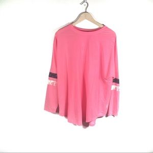 Cute Pink 1992 long sleeve tee Xl by About a Girl